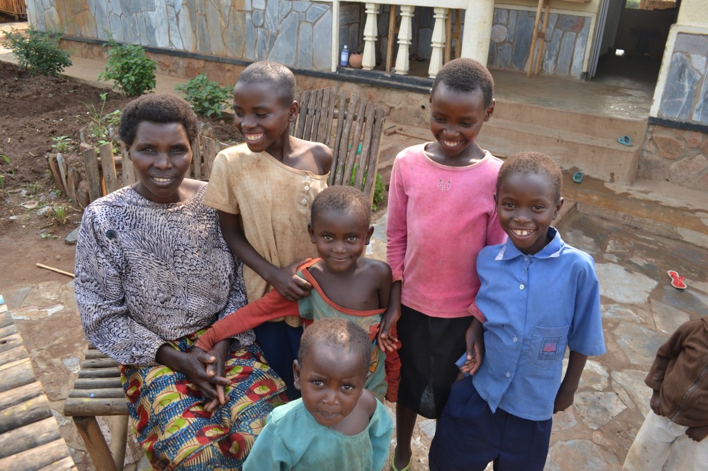 Mama Mukamunana and her children